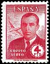 Spain 1945 Characters 4 Ptas Green Edifil 991